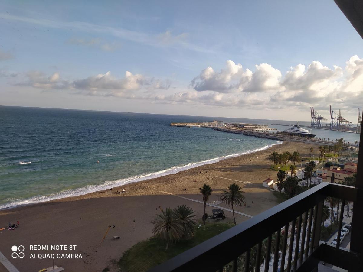 Appartamento Espectaculares Vistas Al Mar Playa Malagueta Málaga Esterno foto