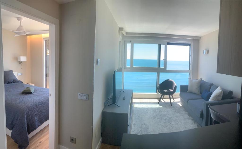 Appartamento Espectaculares Vistas Al Mar Playa Malagueta Málaga Esterno foto